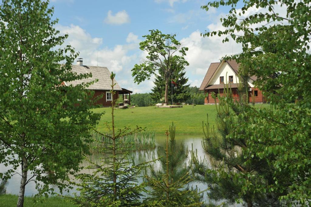 Country Houses Vidu Sodyba Utena Exterior photo